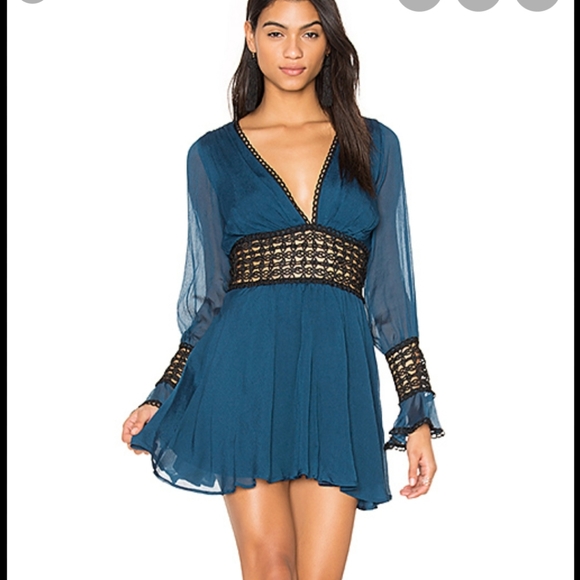 For Love And Lemons Dresses & Skirts - BNWT For Love & Lemons Celine Mini Dress